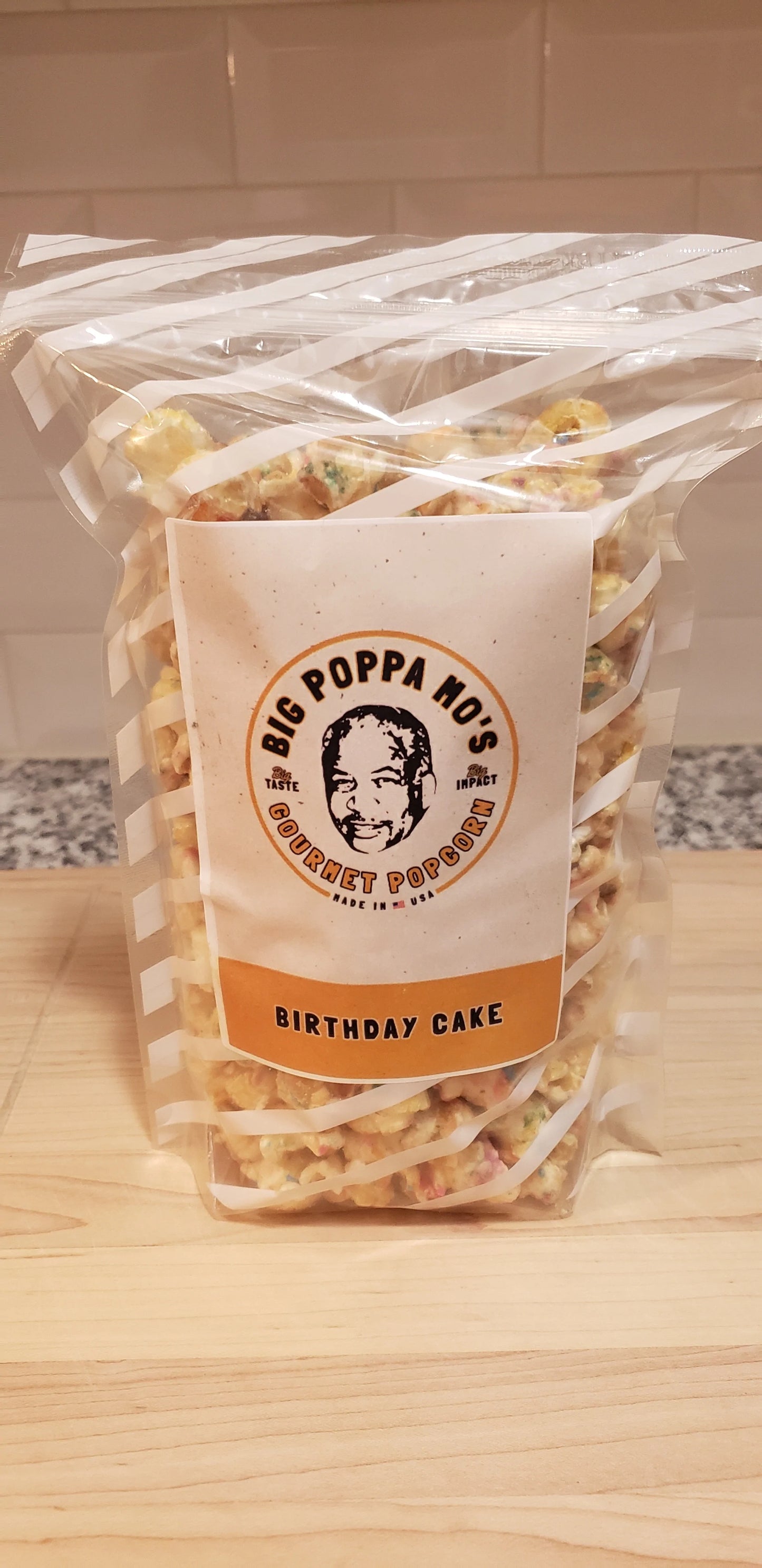 Birthday Cake Gourmet Popcorn - BigPoppaMosGourmetPopcorn